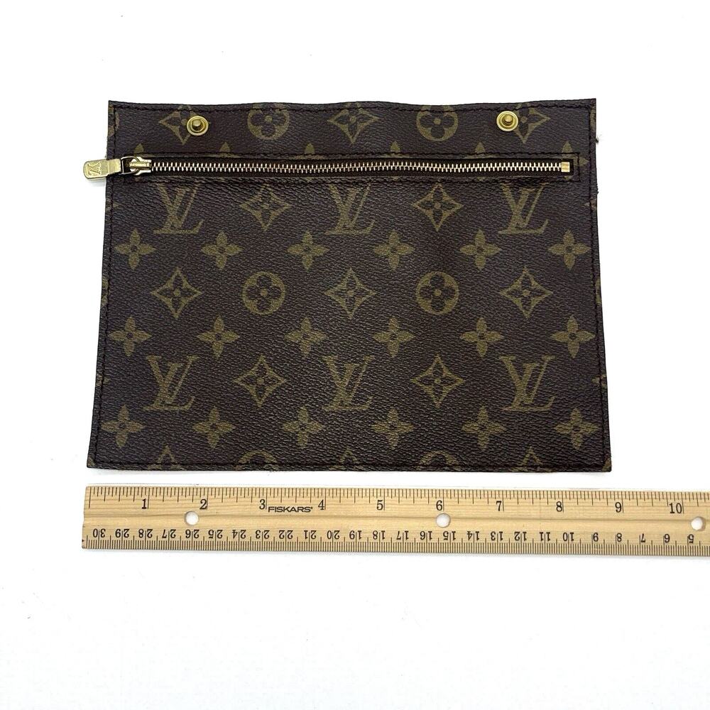 Authentic Louis Vuitton Monogram Randonnee Insert Pochette Clutch Pouch Bag - Picture 4 of 11